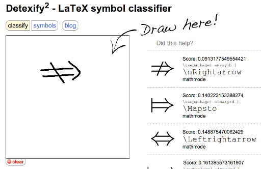 geometry symbols in latex