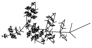 Leaf fractal #4