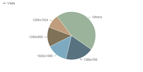 Screen size - Piwik Statistics 2012