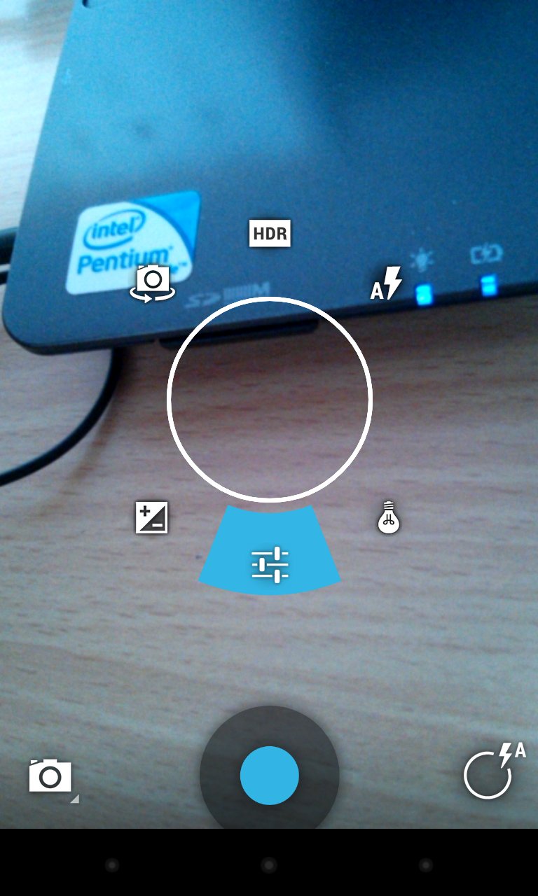 Camera settings
