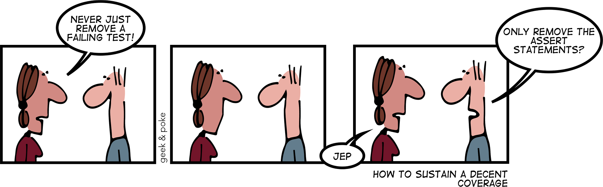 Cartoon by Geek-and-Poke (Oliver Widder)