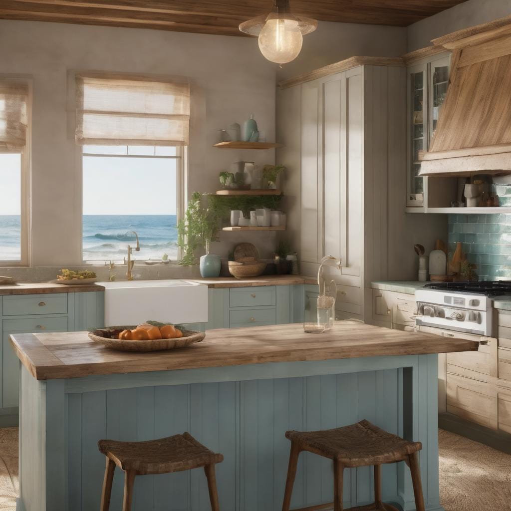Coastal style kitchen