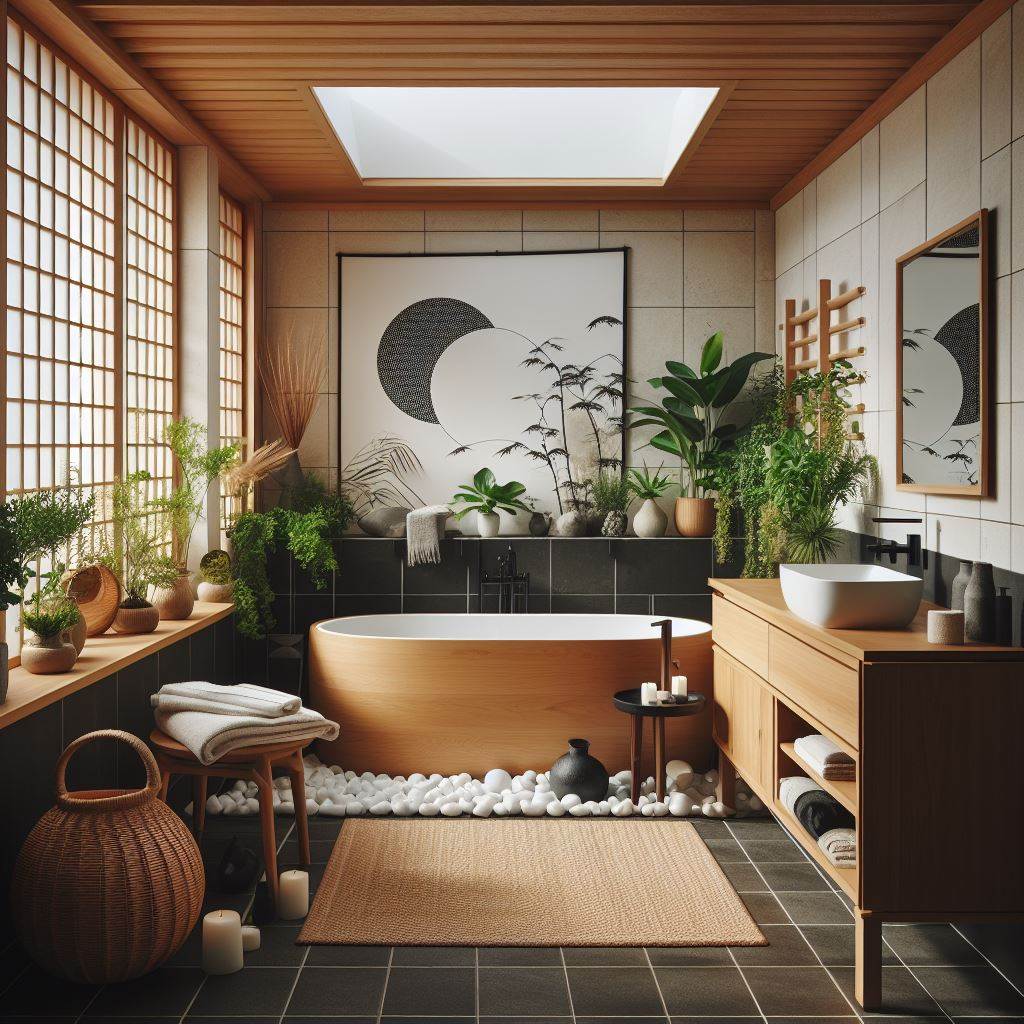 Japandi-style kitchen